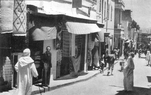 Rue de Mascara Tlemcen (Artisanat - Tapis)