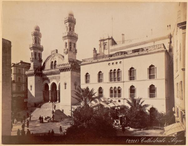 Cathédrale (Alger) (Photo rare)