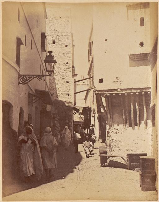 Rue des Abderames [Casbah d'Alger]  (Photo rare)