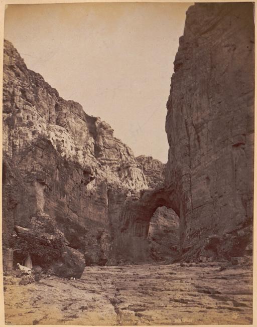 Constantine.  La voûte du Rhummel (Photo rare)