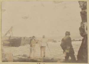 La pêche à Dellys : le lieutenant Birot (Photo rare)