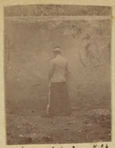 Blida. Lieutenant Brémond (Photo rare)