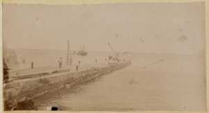 Dellys. La jetée (Photo rare)