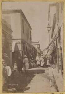 Blida. Rue des Coulouglis (Photo rare)