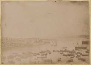 [Alger]. Le port (Photo rare)