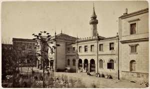 Constantine. Place de la Medersa (Photo rare)