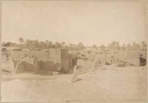 Akabli. Ksar Mançour (Photo rare)