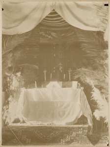 Timini. Messe du 22 mars (Photo rare)