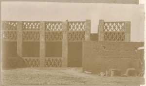 Adrar. Maison du receveur municipal (Photo rare)