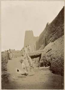 Kounta. Fossés de la Casba (Photo rare)