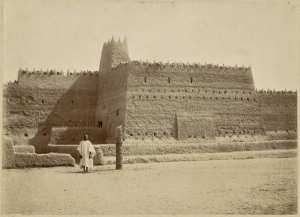 Porte de la casba du caïd (Photo rare)