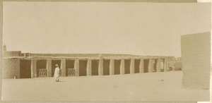 Adrar. Ecuries (Photo rare)