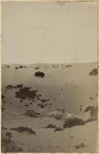 Colonne du capitaine Pujat chargé de la construction du Fort Lallemand] (Photo rare)