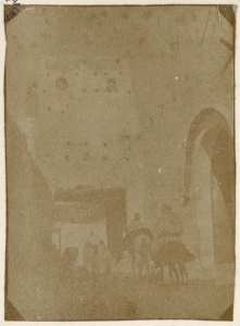 [Une rue d'une ville saharienne. El Oued?] (Photo rare)