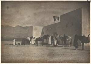 [Un poste saharien] (Photo rare)