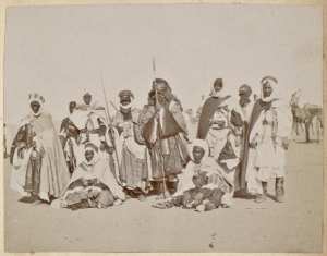 Chefs du Tidikelt novembre 1901 (Photo rare)