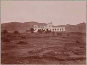 Hammam-Salahin. L'établissement thermal (Photo rare)