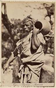 Types algériens. Marocain  [sic] (Photo rare)