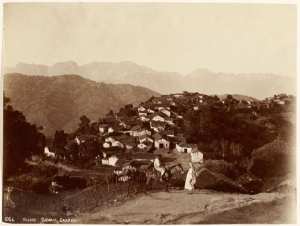 Village Djema Saaridj (Photo rare)