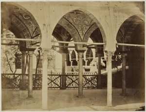 Galerie du jardin du palais de Constantine (Photo rare)