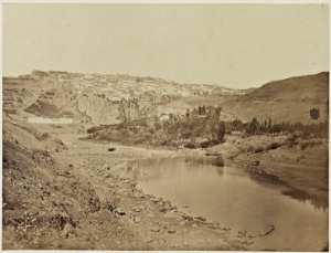 Constantine, vue prise du Bardo (Photo rare)