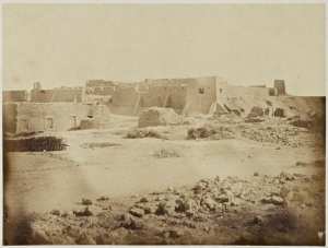La casbah (vieux-Biskra) (Photo rare)