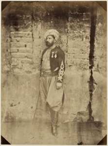Si Mustapha Bonnemain, capitaine des spahis (Photo rare)