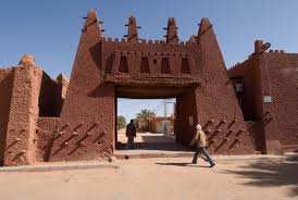 باب السودان مدخل القوافل الاتيه من جنوب الصحراء الكبرى