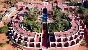 فندق قورارة - تحيط به واحة النخيل - تيميمون