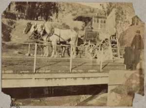 [Service postal de Miliana] (Photo rare)