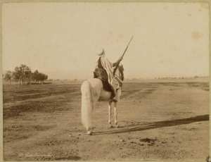 Cavalier spahis (Photo rare)