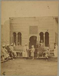 Café arabe (Photo rare)