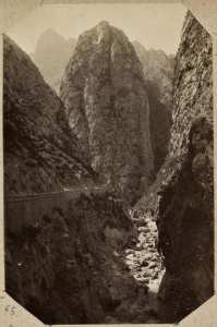 Gorges de Chaâbet-el-Akhra (Photo rare)