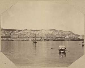 Alger vu de l'entrée du port (Photo rare)