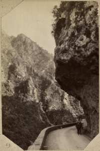 Gorges de Chaâbet-el-Akhra (Photo rare)