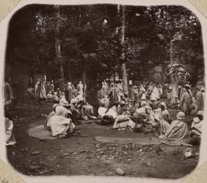 Au marché de l'Alma (Photo rare)