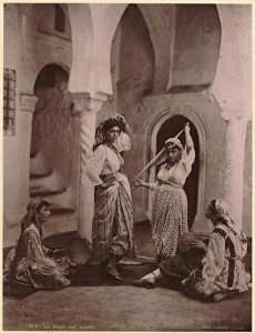 La danse des Almées (Photo rare)