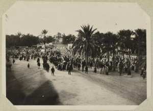 Les obsèques d'un médecin militaire (Photo rare)