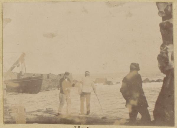 La pêche à Dellys : le lieutenant Birot (Photo rare)