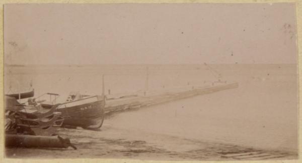 Dellys. La jetée (Photo rare)