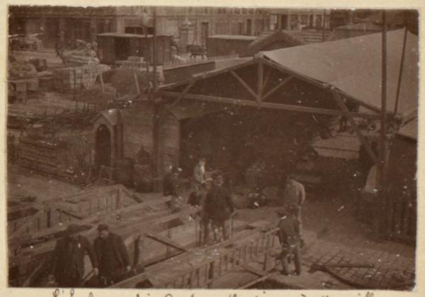 Embarcadère des Transatlantiques à Marseille (Photo rare)