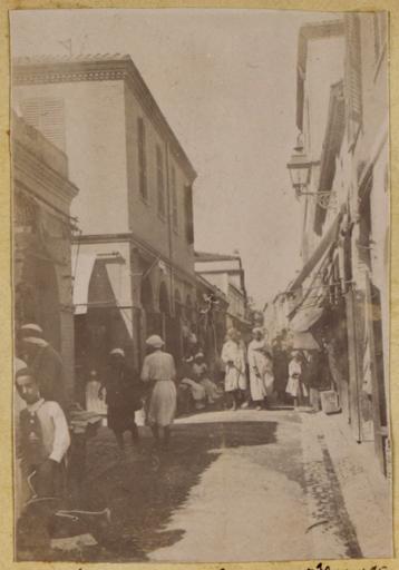 Blida. Rue des Coulouglis (Photo rare)