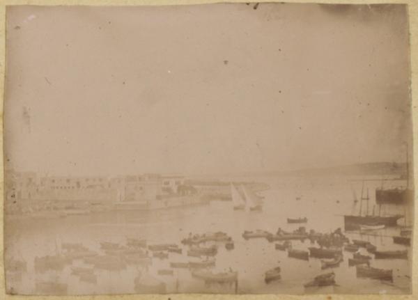 [Alger]. Le port (Photo rare)