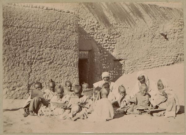 L'école du Taleb (Photo rare)