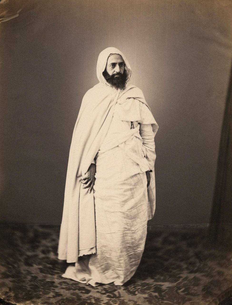 L'émir algérien Abdelkader en 1856