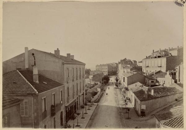 Constantine. Boulevard Victor Hugo (Photo rare)