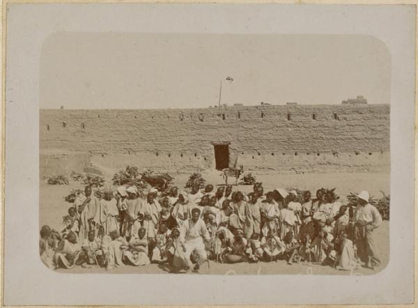 Marchands de bois. Adrar 1902 (Photo rare)