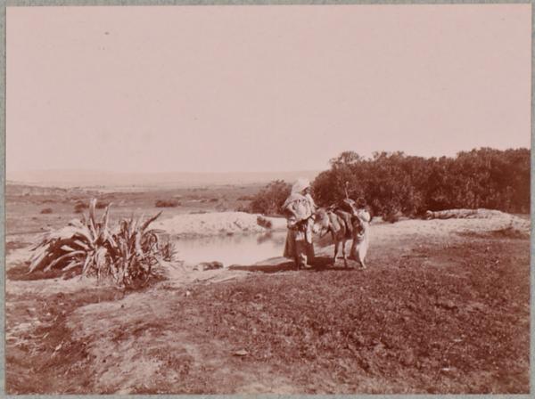 Les Eaux-Chaudes : la même source (Photo rare)
