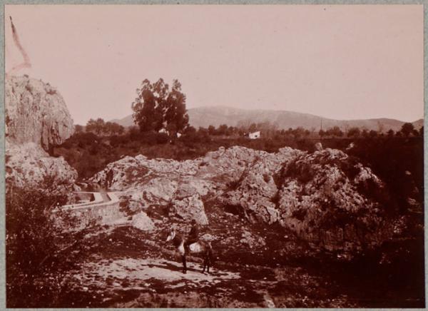 Hammam-Meskoutine. Dépôts calcaires plus importants (Photo rare)