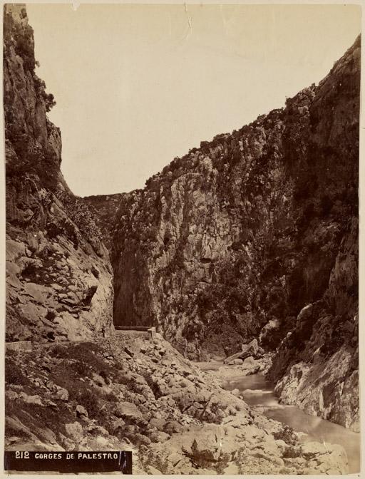 Gorge de Palestro (Photo rare)